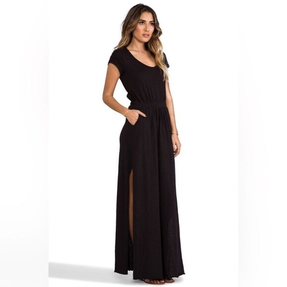 Free People Beach Adriana Black Maxi Dress (M) - Picture 2 of 7